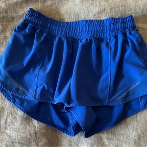 lululemon athletica Vibrant Blue Athletic Shorts